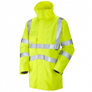 Leo Workwear A04-Y ClovellyExecutiveHi Vis Jacket Yellow